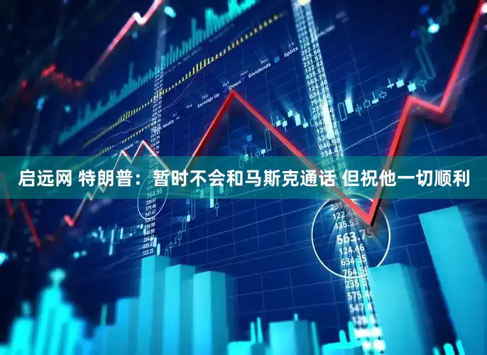 启远网 特朗普：暂时不会和马斯克通话 但祝他一切顺利